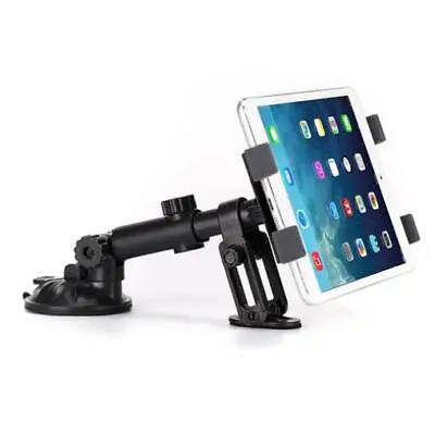 CAR MOUNT TABLET HOLDER DASH CRADLE DOCK SWIVEL TELESCOPIC STRONG For TABLETS • $27.44