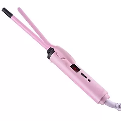 Small Curling Iron For Short Hair3/8 Inch Barrel Skinny Hair 9mm Pink • $26.53