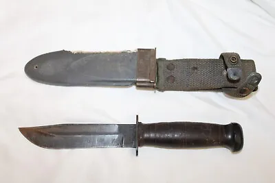 WW2 USN Navy MK1 CAMILLUS Fighting Knife Bayonet US Mark 1 WWII Military Wwii • $175