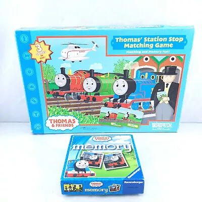 Thomas’ Station Stop Matching Game Thomas & Friends By Briarpatch & Ravensburger • $47.65