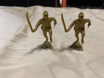 Vintage Marx 1/32 Japanese WW2 Toy Soldiers - 1963 • $12.50