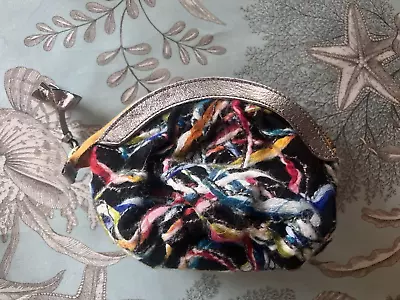 Miss Albright Philadelphia Zip Up Pouch Bag Mini Bag • $11.99