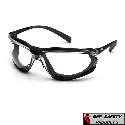 Pyramex Proximity Safety Glasses Anti-fog Lenses Foam Padded Motorcycle Z87+ • $9.95