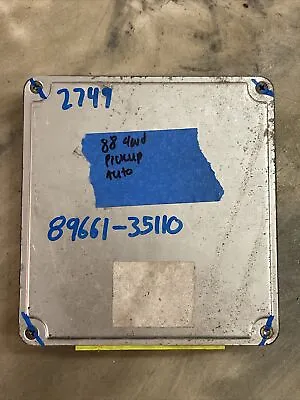 87 88 Toyota Pickup 22re ECU ECM PCM Engine Control Computer 89661-35110 A/T • $275