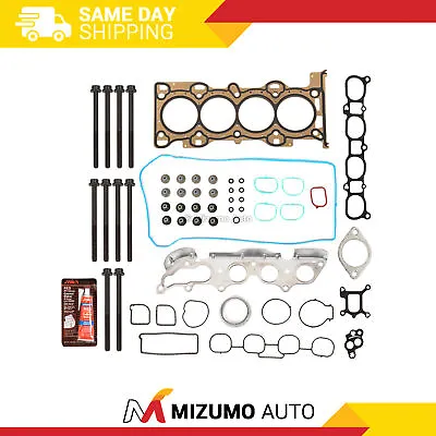 Head Gasket Bolts Set Fit 06-09 Mazda 3 5 6 MX-5 2.0L & 2.3L DOHC LDF MZR • $79.95