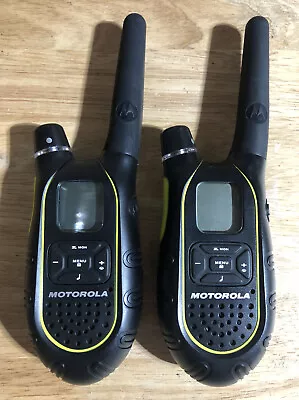 Lot Of 2 Motorola SX710 Two Way Radios - UNTESTED FOR PARTS • $10.99