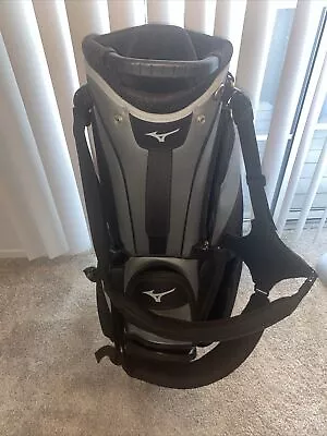 Mizuno Golf 2022 Tour Stand / Carry Bag 6-Way Top - Black • $59.99