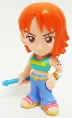 SHUEISHA ONE PIECE Nami 8cm Mini Toy Plush Model Doll Figure Shonen Jump 11 • $38.43