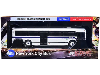 1989 MCI Classic Transit Bus MTA New York  Q11 Subway-Queens Blvd.   MTA New Yor • $66.99