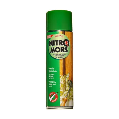 £16.29 • Buy Nitromors Original Paint & Varnish Remover Paint Stripper Spray Gel 500ml