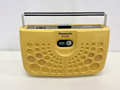 Panasonic RS-833S 8-Track Player  Swiss Cheese  Style Yellow Case MCM Retro • £57.82