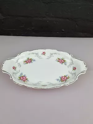 £15.99 • Buy Royal Albert Tranquility Eared Oval Dish / Plate 26 Cm X 16 Cm 