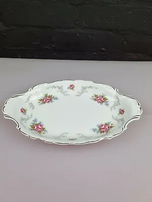 £15.99 • Buy Royal Albert Tranquility Eared Oval Dish / Plate 26 Cm X 16 Cm 
