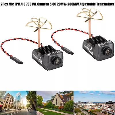 2xSpotter V2 Micro FPV AIO Camera 5.8G With OSD Integrated For Mini FPV RC Drone • $68.39