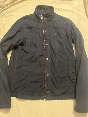 G STAR RAW Modernist Radar Overshirt Jacket Mens M Military Zip • $30