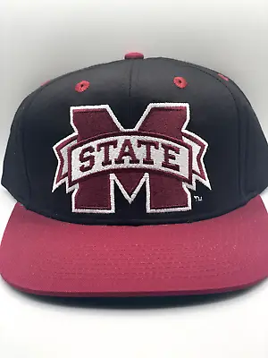 Mississippi State Bulldogs Sports Specialties Vintage 90s SnapBack Hat Cap DS • $17.20