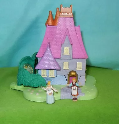 Vintage Polly Pocket Bluebird Cinderella's Stepmother's House With Figures • $10.50