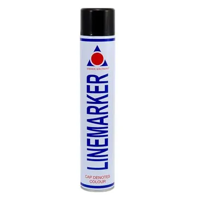 Linemarker Black Line Marking Spray Paint 2x 750mL Durable Semi-Permanent 1.5L • £14.99