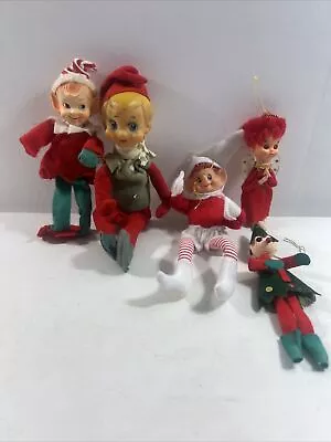 Vintage Pixie Knee Hugger Elf Christmas Pixies Knee Huggers 05 • $16.50