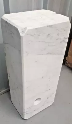 £749 • Buy White Carrara Marble Base For Flos Arco Floor Light 55x24x18cm 68Kg (Base Only)