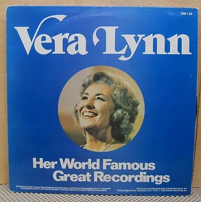 Vera Lynn - Her World Famous Great Recordings - SMI  1983 • $7.75