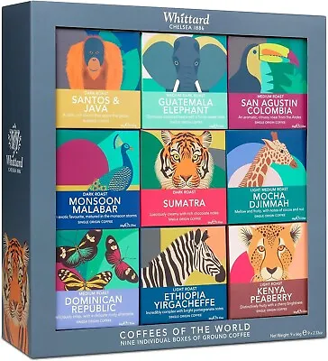 Whittard Of Chelsea Coffees Of The World Gift Set - 9 Piece • £22.99