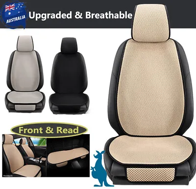 Breathable Car Seat Covers Front Rear Canvas For Subaru Impreza Forester Outback • $30.40