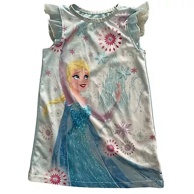 Disney Frozen Girls Nightgown Sleepwear 4T • $5