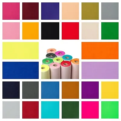 £1.99 • Buy Sticky Back Self Adhesive 9  Felt Fabric Squares In 48 Colours BUY 2 GET 1 FREE!