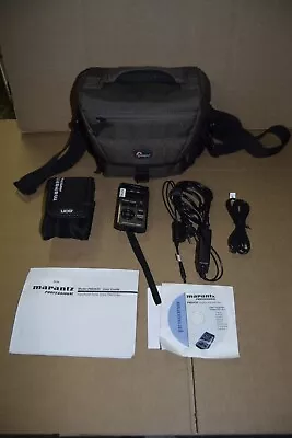 Marantz PMD620 Professional Digital Portable Audio Recorder Adapter Lowepro Case • $349.99