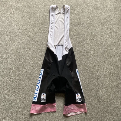 £10 • Buy Cycling Bib Shorts Vest Lycra Size XS Natali Modern Black Pink