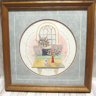 D Morgan Art Print Signed & Framed 1991  I Will Always Love You  Tea Teapot • $24.88