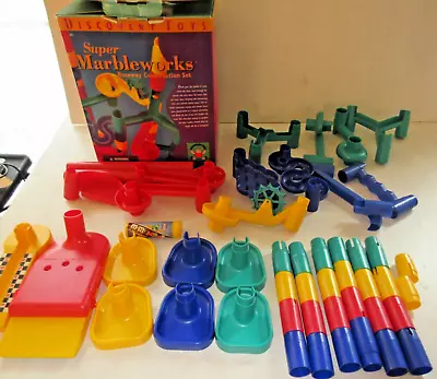 Discovery Toys Super MarbleWorks Marble Run Toy Lot Toy Bundle • $59.99