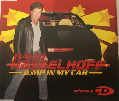 DAVID HASSELHOFF Jump In My Car  4 TRACK CD  NEW - NOT SEALED • £1.99