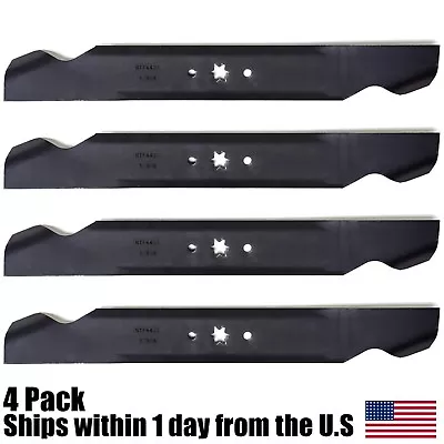 4PK Lawn Mower Blades For Cub Cadet 742-04290 942-04290 942-04244 942-04244A • $28.99