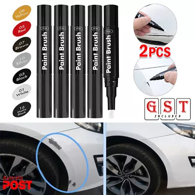 Car Color Fix Pen Polish Auto Paint Repair Brush Scratch Remover Touch Up Coat • $7.72