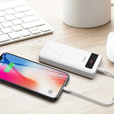 $44.99 • Buy ROMOSS Type-C Power Bank 20000mAh 3USB 18W Fast Charge PD QC3.0 Battery Charger