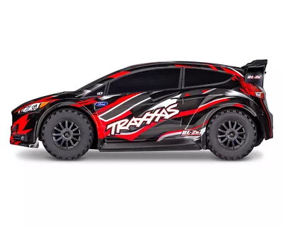 Traxxas TRX 74154 4 Red Ford Fiesta St Rally 4x4 BL-2S + Transmitter New Boxed • $711.48