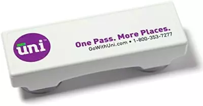Uni Prepaid Portable Toll Pass Automatic Payment For Nonstop Travel Through 19 • $20.45