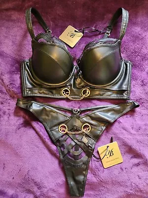 Honey Birdette Claire Set Bra 12DD And Thong M • $200