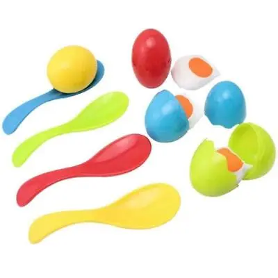 Egg And Spoon Race Game Easter Kids Outdoor Garden Retro Balance Sports Fun E4I2 • £3.80