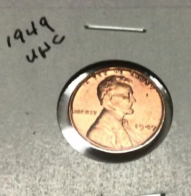 $8.99 • Buy 1949 Penny Unc Mostly Red