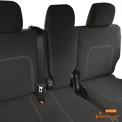 Fit Toyota LandCruiser VX Altitude Sahara (Oct15-Nov21) REAR Seat+Armrest Cover • $409