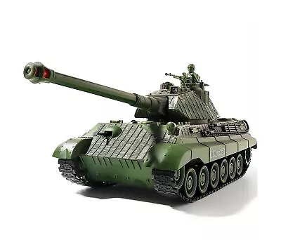 RC Tank Remote Control WW2 German King Tiger Army Tank Toys 1:28 Scale 9 Ch... • $78.99