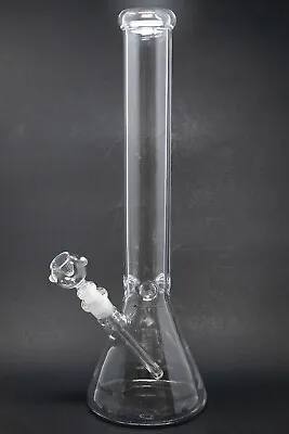 Hookah Water Pipe Heavy Thick Glass 16  Tobacco Beaker Base Bong W/ ICE Catcher  • $64.99