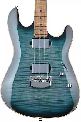Ernie Ball Music Man Sabre HT Electric Guitar - Yucatan Blue • $3609.05