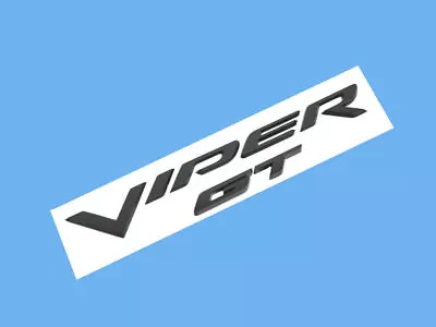 Deck Lid Emblem Mopar 5ZB98RXFAA Fits 2017 Dodge Viper • $94.96