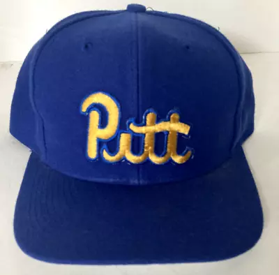 Vintage 1990s Pittsburgh Pitt Panthers Snapback Logo 7 Hat Starter • $15