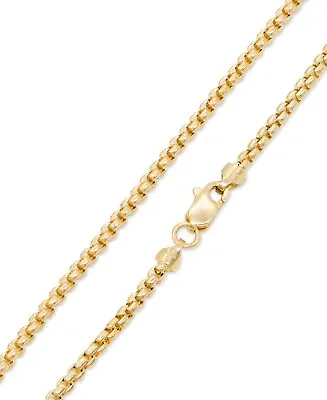 DEVATA 14K Gold Box Round 2mm Chain Bracelet Women Men 7.0  Approx. 1.8grams • $138