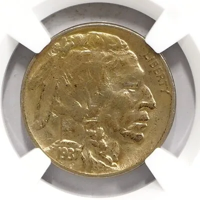 1937 (D) 3 Legs Buffalo Nickel NGC AU Details • $999.99